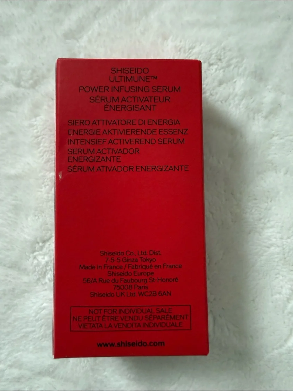 Shiseido Ultimune Power Infusing Serum — 10 mL